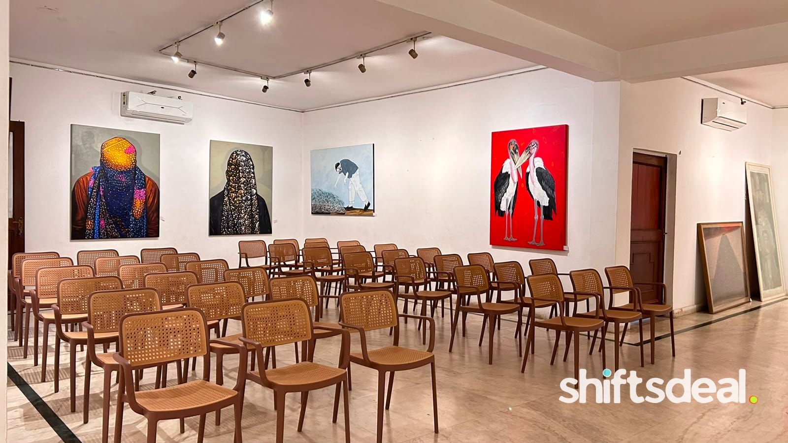 Event Hall in Delhi, Art gallery, Workshop space, Community gathering