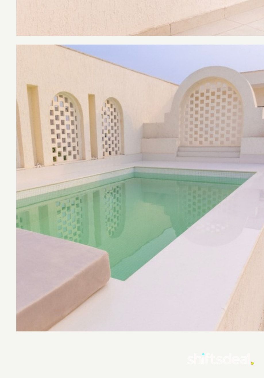 Poolside Arch Photography Studio in Delhi